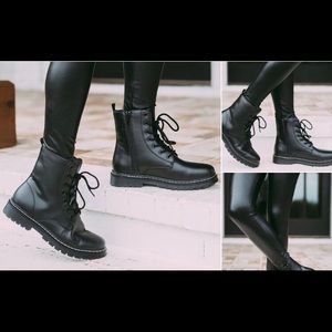 LADIES COMBAT BOOTS